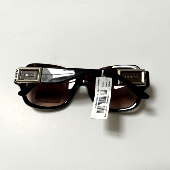 GUESS Butterfly Sunglasses GO00043 Acetate Tortoise Shell Logo Brown main image 5